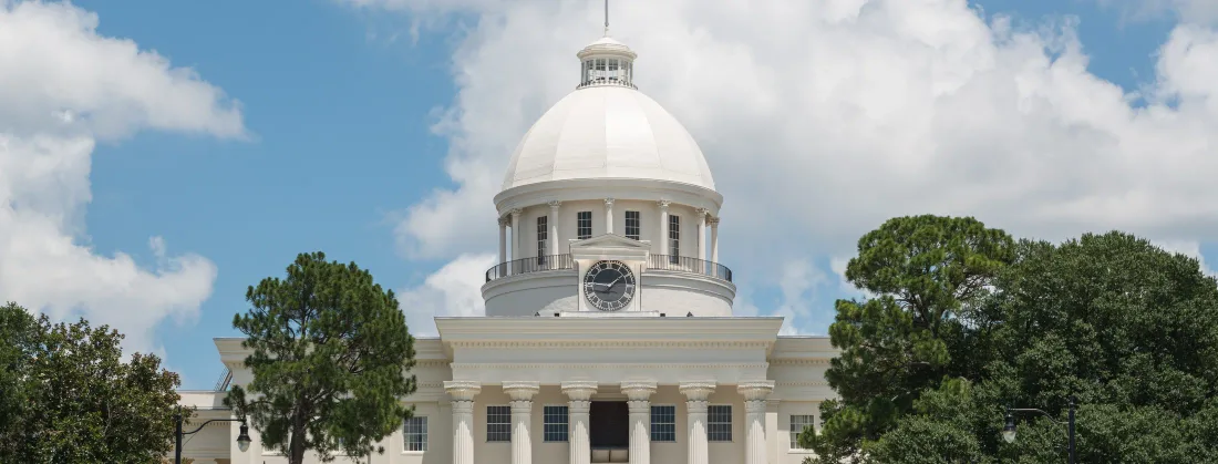 The Alabama State Capitol in Montgomery