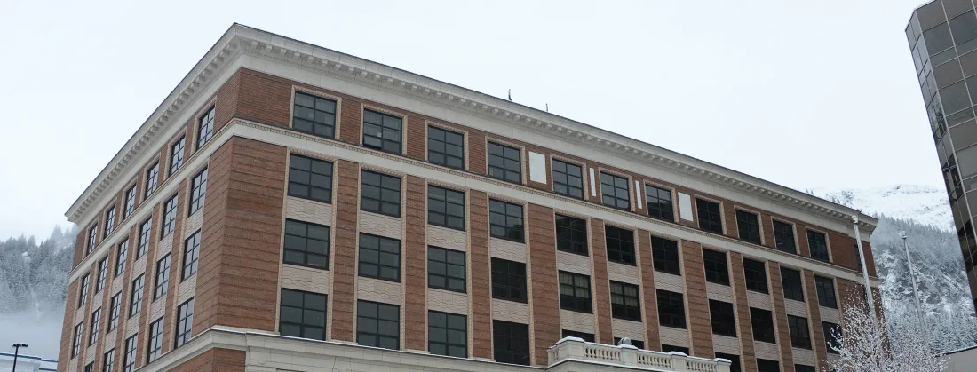 The Alaska State Capitol in Juneau