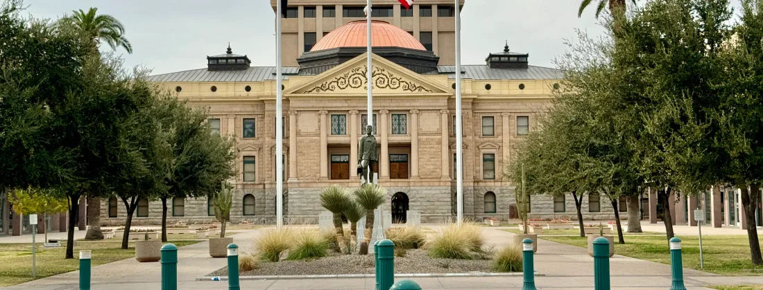 The Arizona State Capitol in Phoenix