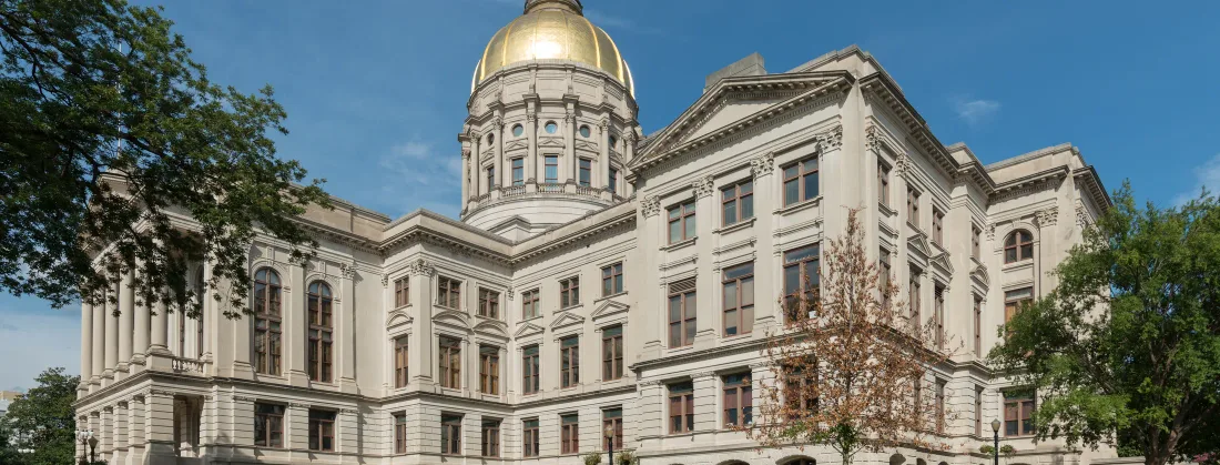 The Georgia State Capitol in Atlanta