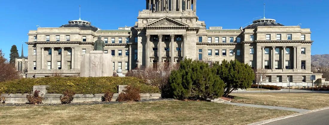 The Idaho State Capitol in Boise