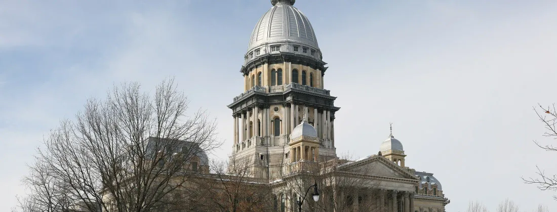 The Illinois State Capitol in Springfield