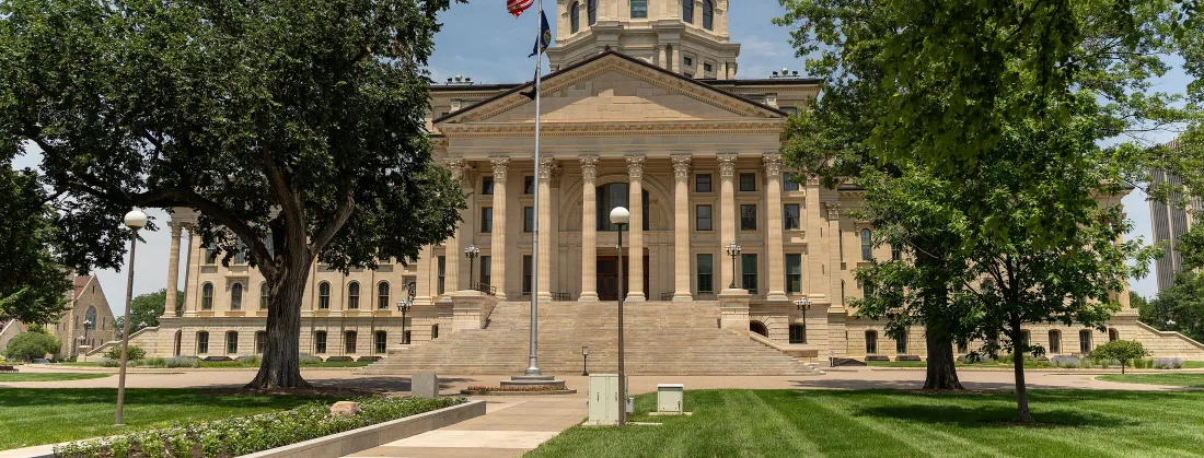 The Kansas State Capitol in Topeka