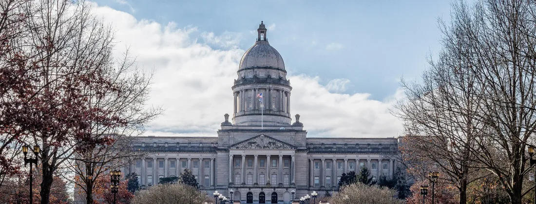 The Kentucky State Capitol in Frankfort