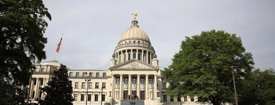 The Mississippi State Capitol in Jackson