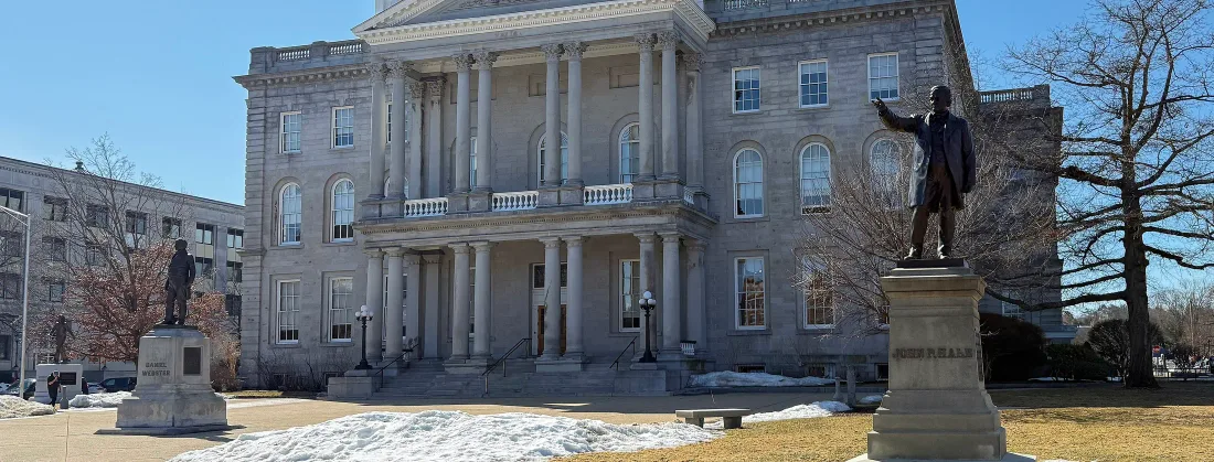 The New Hampshire State House in Concord