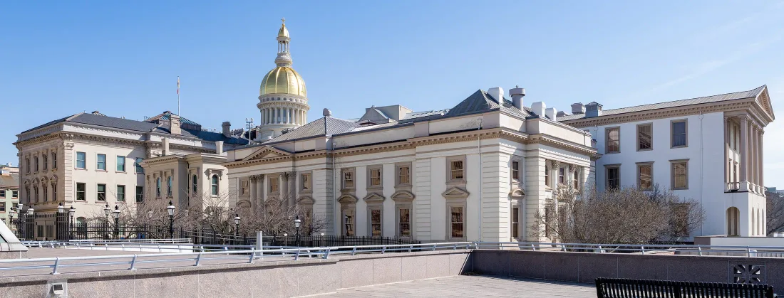 The New Jersey State House in Trenton