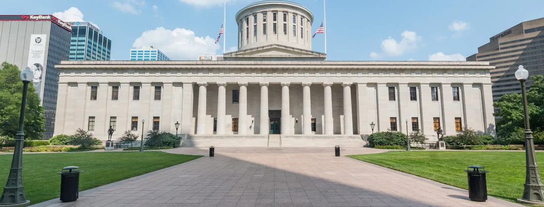 The Ohio Statehouse in Columbus
