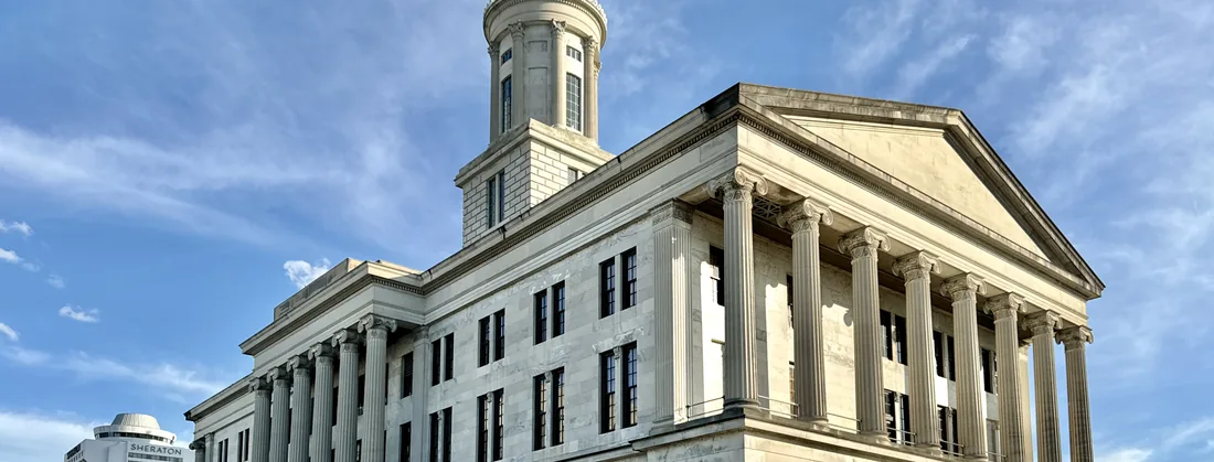 The Tennessee State Capitol in Nashville