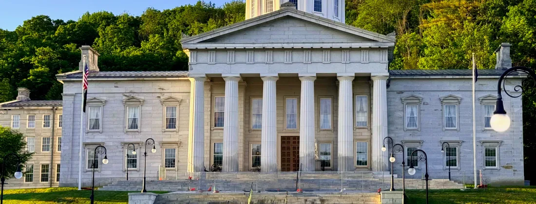 The Vermont State House in Montpelier